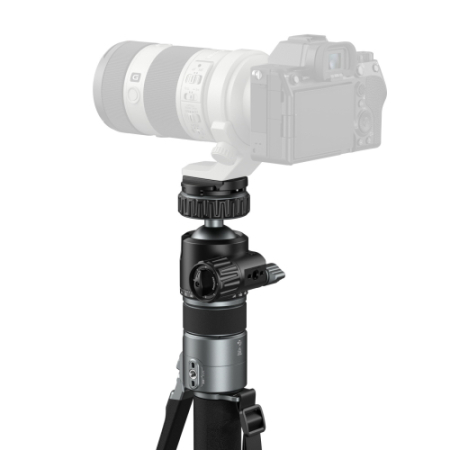 SmallRig 6285 x Potato Jet TRIBEX PRO (Photography) - hydrauliczny monopod Carbon, z głowicą kulową, fotograficzny - przykład użycia